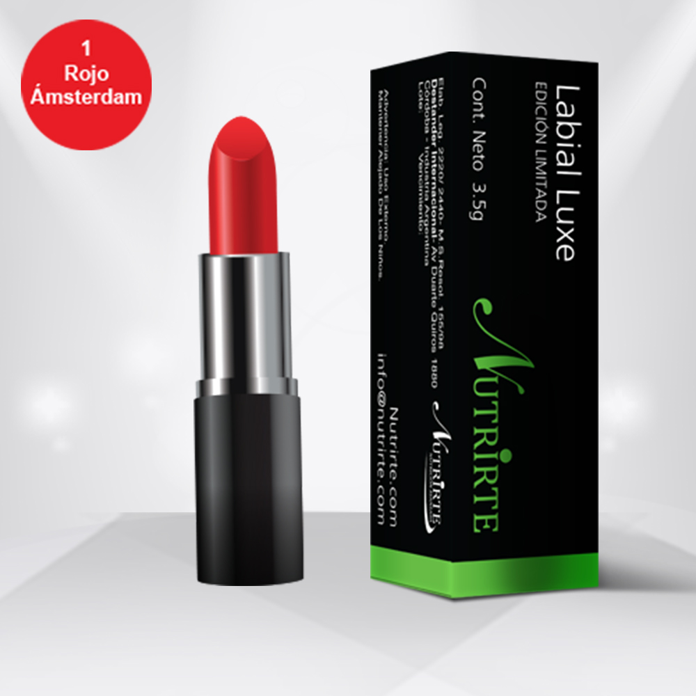 Labial Rojo Amsterdam
