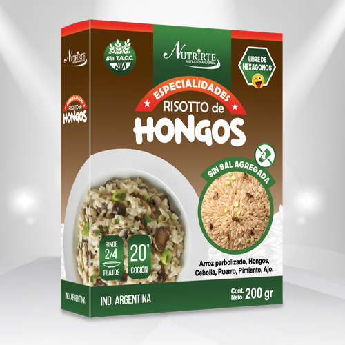Risotto con Hongos 